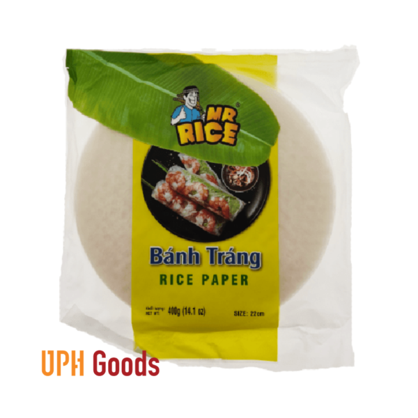 Rice Paper Mr Rice Size 22cm Round Type