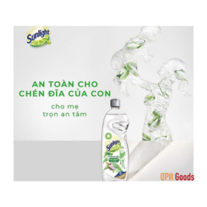 Sunlight mineral salts and aloe vera dishwashing liquid - 717ml - Hình ảnh 3