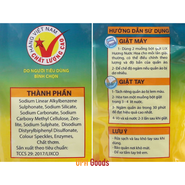 Lix Detergent Powder - 5.5Kg Fragrancy - Hình ảnh 3