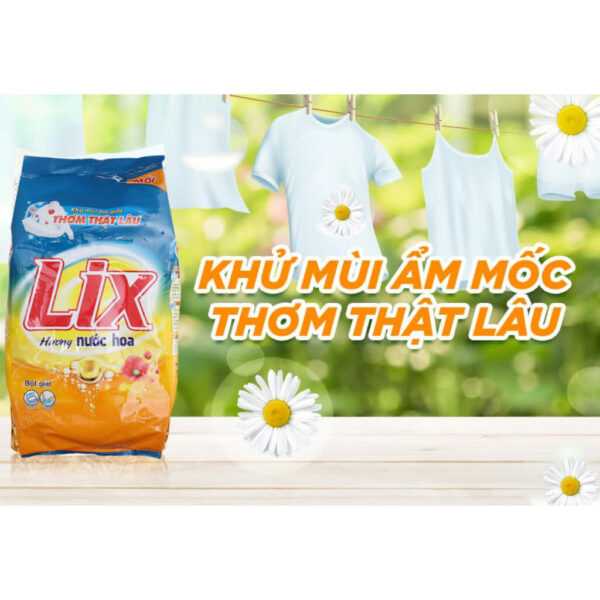 Lix Detergent Powder - 5.5Kg Fragrancy - Hình ảnh 4