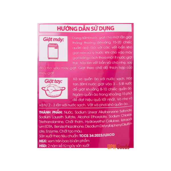 Lix Detergent Liquid (Sunrise)- 3.5KG - Hình ảnh 4