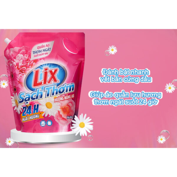 Lix Detergent Liquid (Sunrise)- 3.5KG - Hình ảnh 3