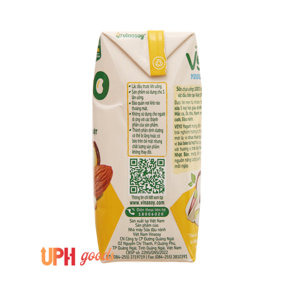 Yogurt Veyo Yuzu Orange Flavor 180ml - Hình ảnh 4