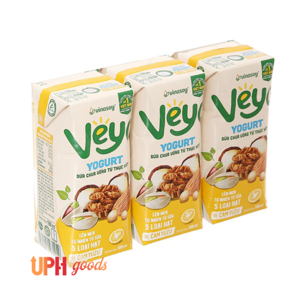 Yogurt Veyo Yuzu Orange Flavor 180ml - Hình ảnh 6