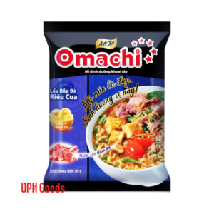 Omachi Noodles with Beef & Crab Hotpot Flavor