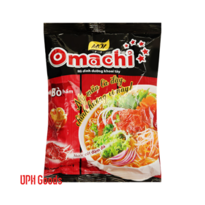 Omachi potato noodles with beef stew