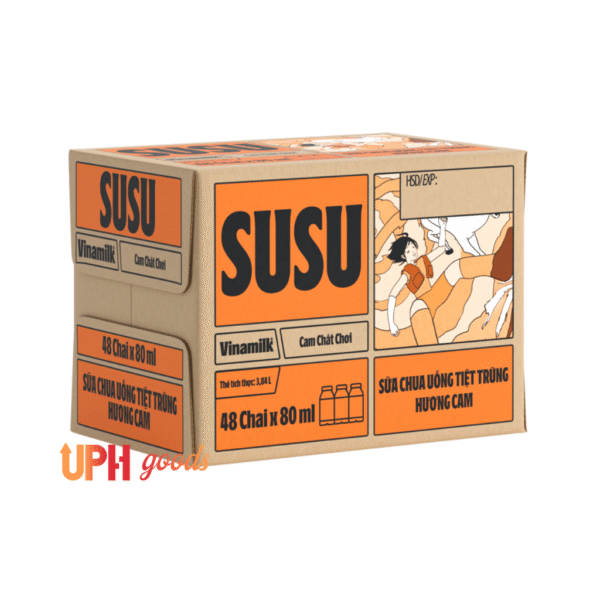 SuSu sterilized drinking yogurt - Orange flavor - Hình ảnh 6