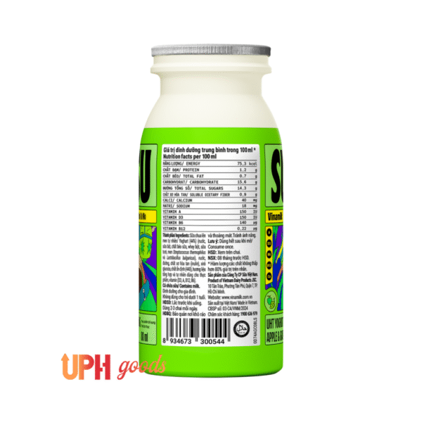 SuSu sterilized drinking yogurt – Apple and Grape flavor - Hình ảnh 3