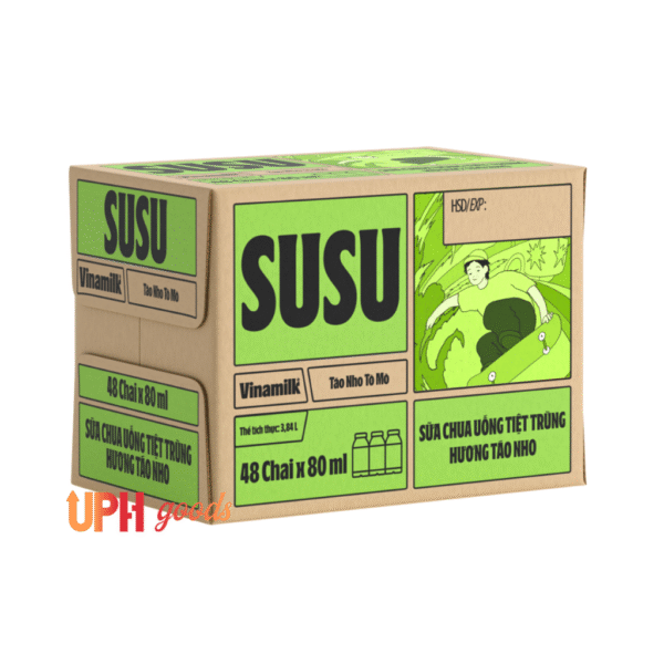 SuSu sterilized drinking yogurt – Apple and Grape flavor - Hình ảnh 6