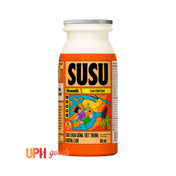 SuSu sterilized drinking yogurt - Orange flavor