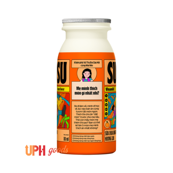 SuSu sterilized drinking yogurt - Orange flavor - Hình ảnh 3